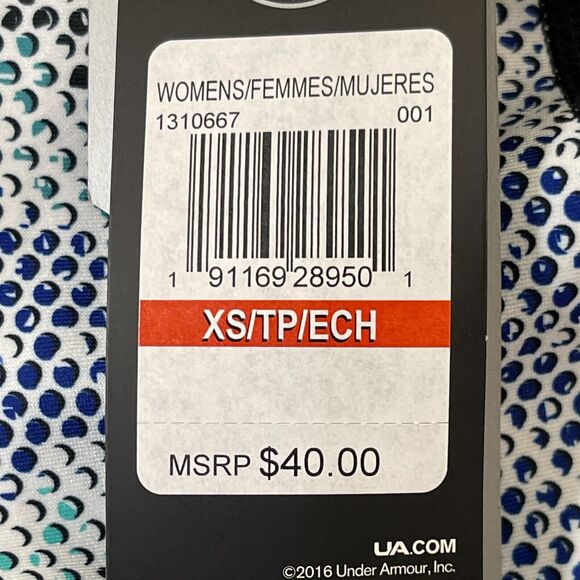 UA Under Armour Compression Leggings Womens Size XS Heat Gear Graphic Leggings - Picture 5 of 12